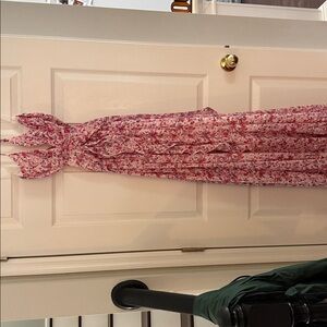 Fashion Nova Pink and White Floral Dress